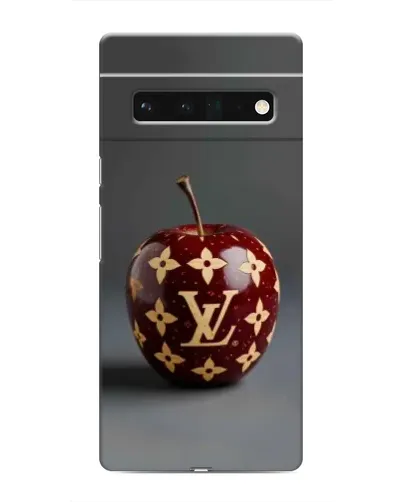 Чохол для Google Pixel 6 Pro з картинкою «Червоне яблуко LV»
