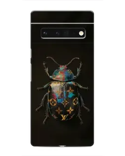 Чохол для Google Pixel 6 Pro з картинкою «LV — мармуровий принт»