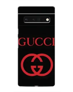 Чохол для Google Pixel 6 Pro з картинкою «Gucci — червоний логотип»