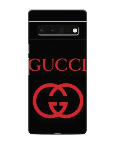 Чохол для Google Pixel 6 Pro з картинкою «Gucci — червоний логотип»