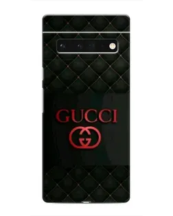 Чохол для Google Pixel 6 Pro з картинкою «Gucci — стьобаний чорний»