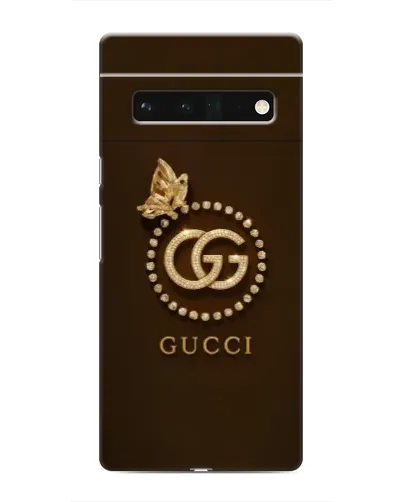 Чохол для Google Pixel 6 Pro з картинкою «Gucci — золотий метелик»