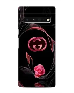 Чохол для Google Pixel 6 Pro з картинкою «Gucci — неонова троянда»