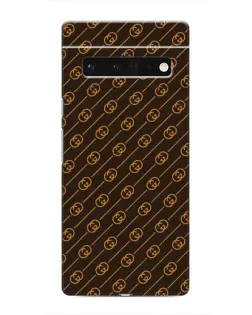 Чохол для Google Pixel 6 Pro з картинкою «Gucci — золоті діагоналі»