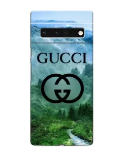 Чохол для Google Pixel 6 Pro з картинкою «Gucci — гірський пейзаж»