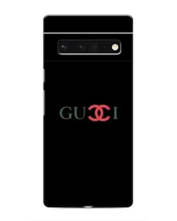 Чохол для Google Pixel 6 Pro з картинкою «Gucci — червоний градієнт»