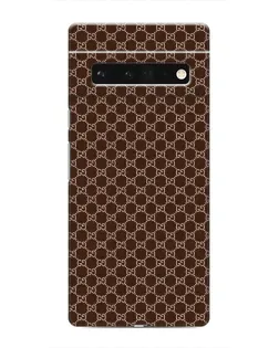 Чехол для Google Pixel 6 Pro с картинкой «Gucci — шоколадная сетка»