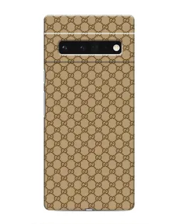 Чехол для Google Pixel 6 Pro с картинкой «Gucci — классический беж»