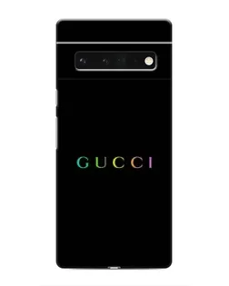 Чехол для Google Pixel 6 Pro с картинкой «Gucci — неоновый минимализм»