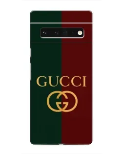 Чехол для Google Pixel 6 Pro с картинкой «Gucci — темно-зеленый градиент»