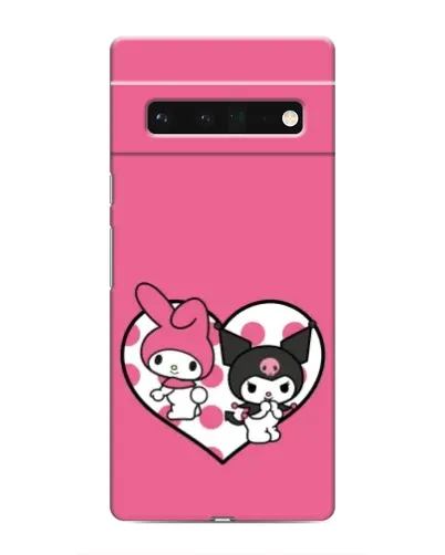Чохол для Google Pixel 6 Pro з картинкою «Kuromi та My Melody»