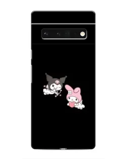 Чохол для Google Pixel 6 Pro з картинкою «My Melody та Kuromi»