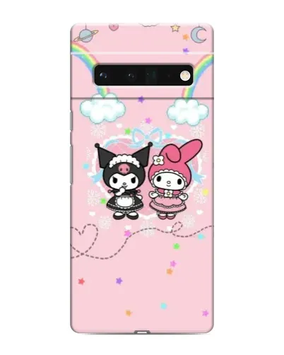 Чохол для Google Pixel 6 Pro з картинкою «My Melody та Kuromi»