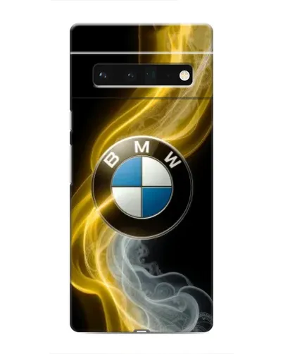 Чохол для Google Pixel 6 Pro з картинкою «Золотистий дим BMW»