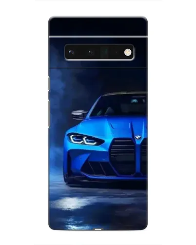 Чохол для Google Pixel 6 Pro з картинкою «Блакитна BMW M4»