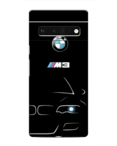 Чохол для Google Pixel 6 Pro з картинкою «Мінімалістичний принт BMW M3»