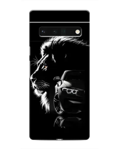 Чохол для Google Pixel 6 Pro з картинкою «BMW та лев»
