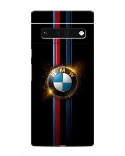 Чохол для Google Pixel 6 Pro з картинкою «BMW M-Power неон»