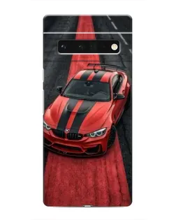 Чохол для Google Pixel 6 Pro з картинкою «BMW на червоній доріжці»
