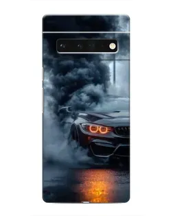 Чехол для Google Pixel 6 Pro с картинкой «BMW M-Power — абстракция»