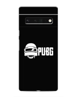 Чехол для Google Pixel 6 Pro с картинкой «PUBG — классический лого»
