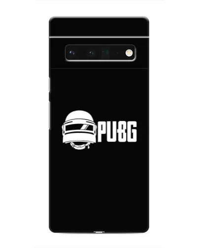 Чехол для Google Pixel 6 Pro с картинкой «PUBG — классический лого»
