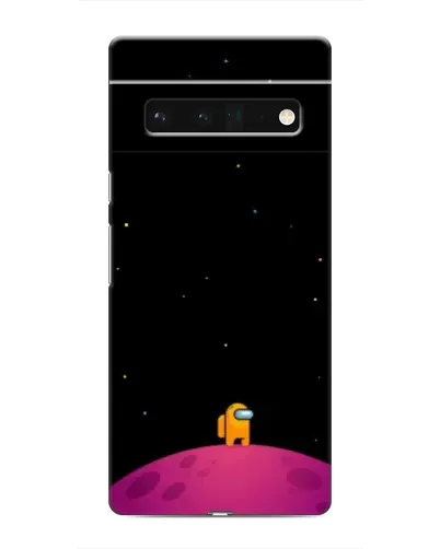 Чехол для Google Pixel 6 Pro с картинкой «Одинокий герой на планете»