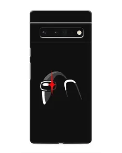 Чехол для Google Pixel 6 Pro с картинкой «Among Us шлем»
