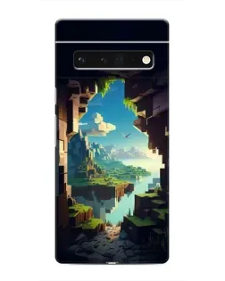 Чехол для Google Pixel 6 Pro с картинкой «Вид из пещеры»