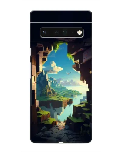 Чехол для Google Pixel 6 Pro с картинкой «Вид из пещеры»