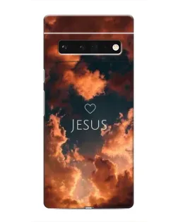 Чехол для Google Pixel 6 Pro с картинкой «Сияние Имени Jesus»