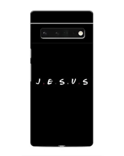 Чохол для Google Pixel 6 Pro з картинкою «Крапки віри J.E.S.U.S.»