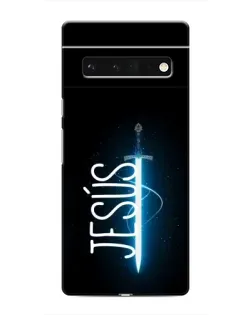 Чохол для Google Pixel 6 Pro з картинкою «Меч Духа Jesus»