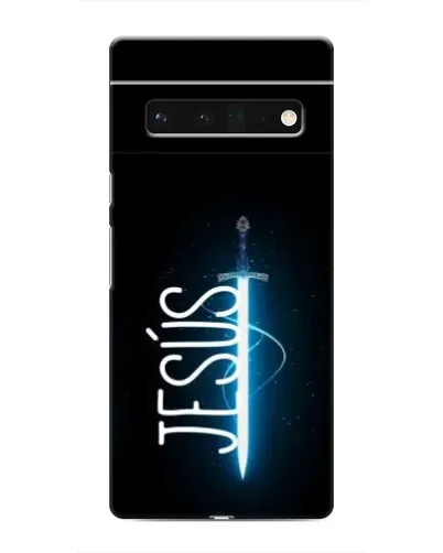 Чохол для Google Pixel 6 Pro з картинкою «Меч Духа Jesus»