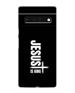 Чохол для Google Pixel 6 Pro з картинкою «Вертикаль віри Jesus»