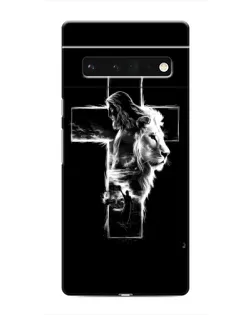 Чехол для Google Pixel 6 Pro с картинкой «Сияющий крест Jesus»