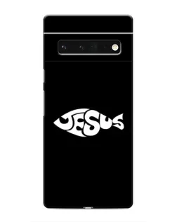 Чехол для Google Pixel 6 Pro с картинкой «Рыба Jesus»