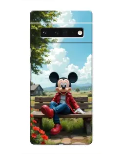 Чохол для Google Pixel 6 Pro з картинкою «Міккі на лавці»