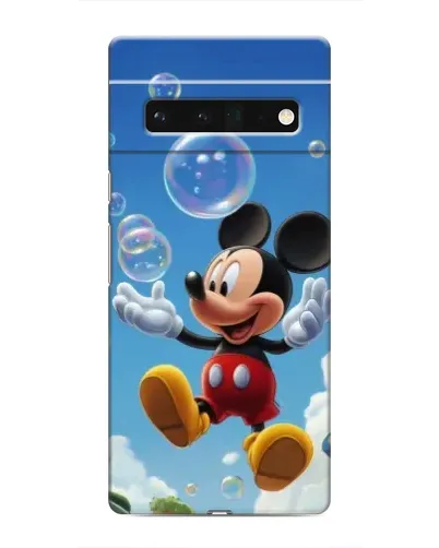 Чохол для Google Pixel 6 Pro з картинкою «Mickey та мильні бульбашки»