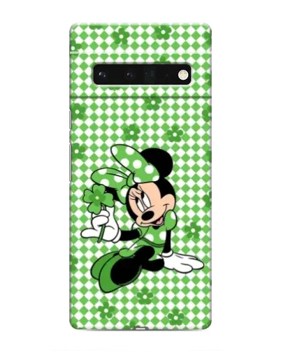 Чохол для Google Pixel 6 Pro з картинкою «Mickey в клітинку»