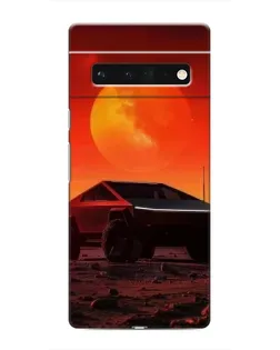 Чохол для Google Pixel 6 Pro з картинкою «Cybertruck на Марсі»
