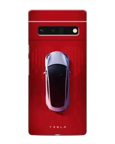 Чохол для Google Pixel 6 Pro з картинкою «Tesla Top View»