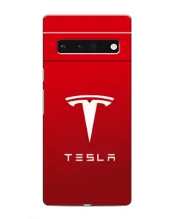 Чохол для Google Pixel 6 Pro з картинкою «Tesla Red Classic»