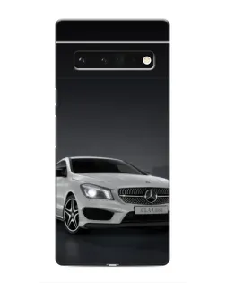 Чохол для Google Pixel 6 Pro з картинкою «Mercedes AMG GT Silver»
