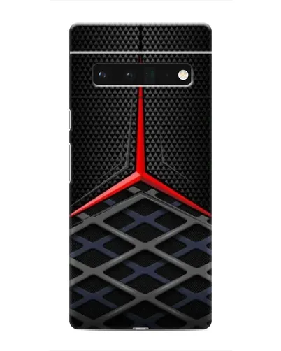 Чохол для Google Pixel 6 Pro з картинкою «Mercedes Carbon Grid»