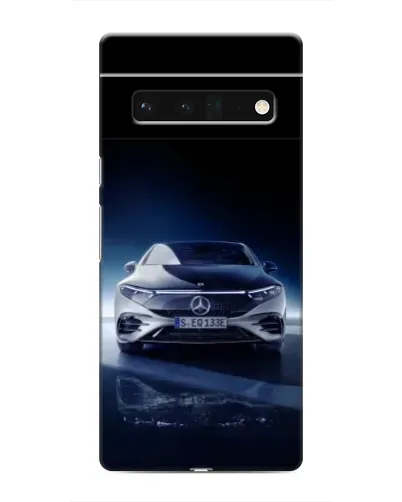 Чохол для Google Pixel 6 Pro з картинкою «Нічний Mercedes EQ»