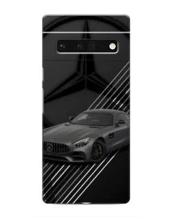 Чохол для Google Pixel 6 Pro з картинкою «Mercedes AMG — графіка»