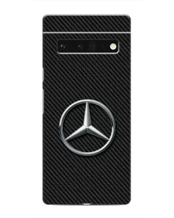 Чохол для Google Pixel 6 Pro з картинкою «Карбоновий Mercedes стиль»
