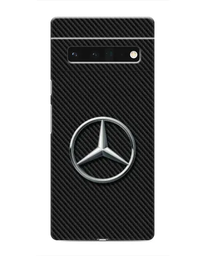 Чохол для Google Pixel 6 Pro з картинкою «Карбоновий Mercedes стиль»