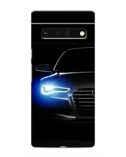 Чохол для Google Pixel 6 Pro з картинкою «Неоновий погляд Audi»